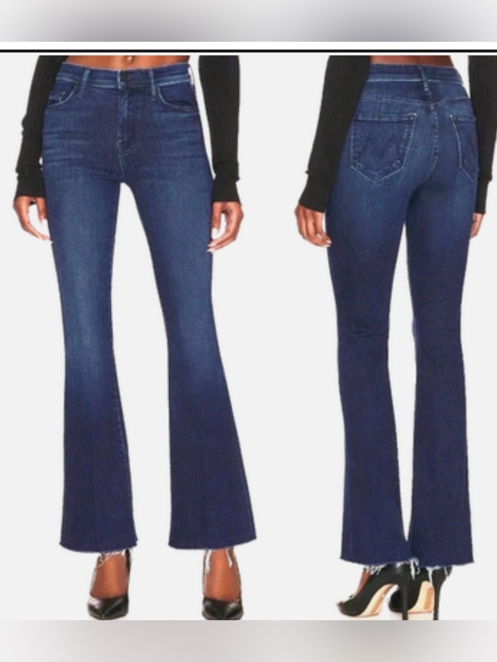 MOTHER THE WEEKENDER FRAY JEANS SIZE 32 euc